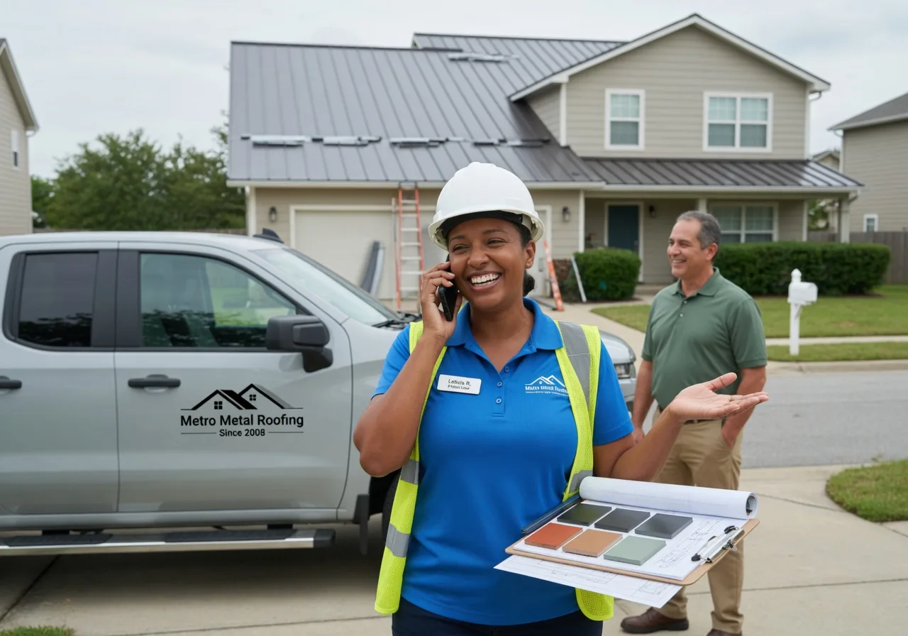 Storm Damage Metal Roof Repair in Long Island, ME